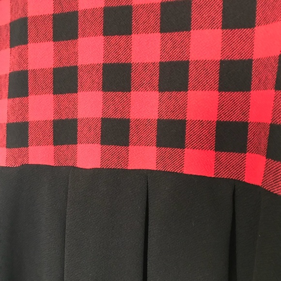 Buffalo plaid XL LuLaRoe Amelia! - Picture 3 of 4